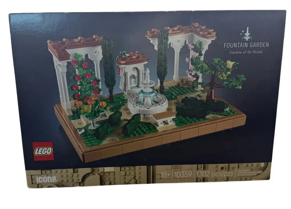 Lego Icons Fountain Garden Gardens of the World 10359 New Sealed Box